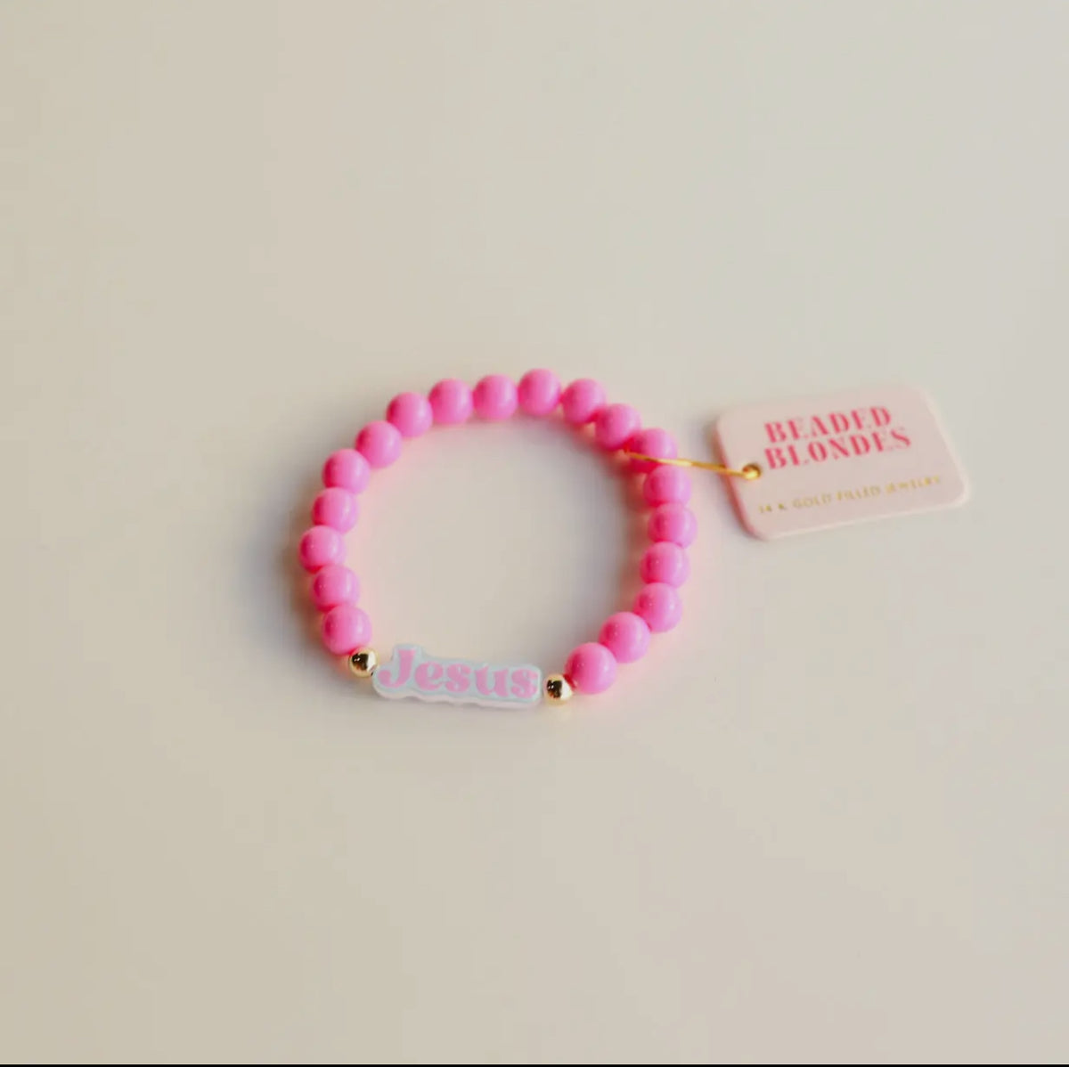 Vegas: Beaded Blondes June Bracelet Plum Purple - Petite main image 0