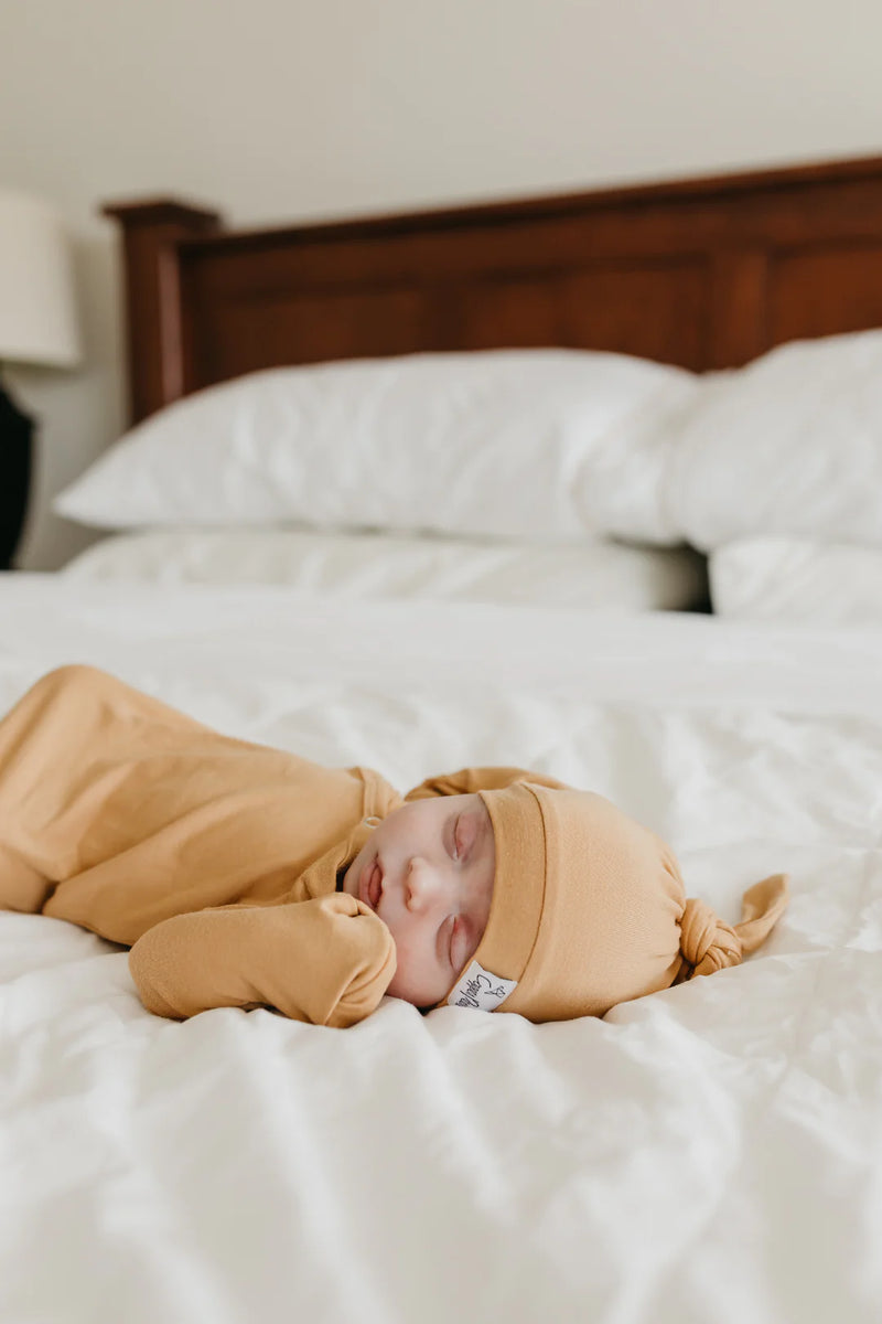 Copper Pearl Dune Knotted Hat Jonah Brown Boutique