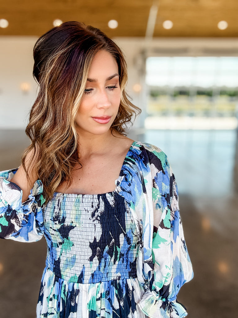 all about me midi dress Flutter Sleeve Ruffle Tiered Midi Dress