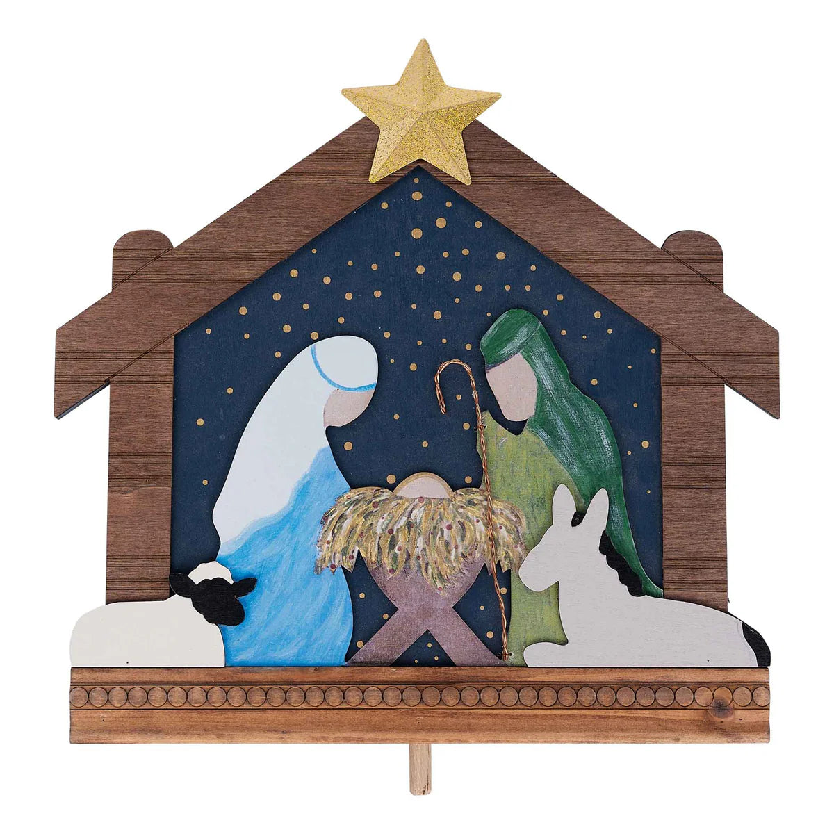 Nativity Stable Topper – Jonah Brown Boutique