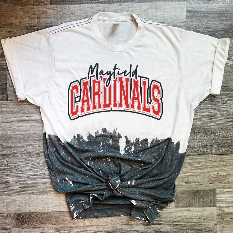 Mayfield Cardinals Ombré Tee – Jonah Brown Boutique