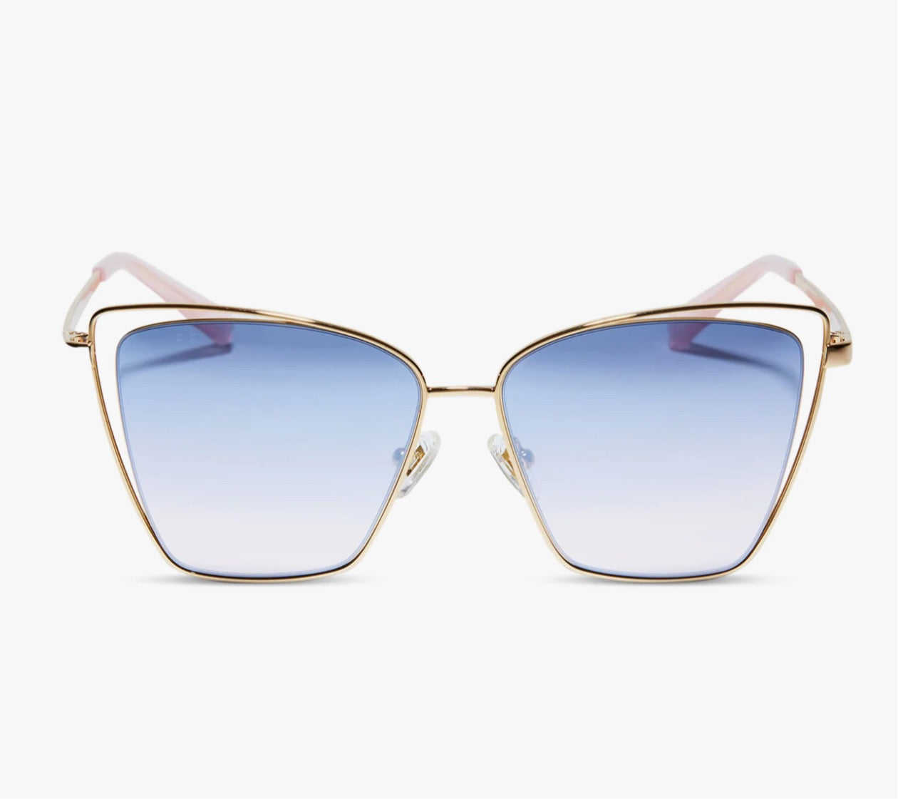 DIFF Eyewear Becky III Gold Lavender Rose Gradient Flash – Jonah Brown ...