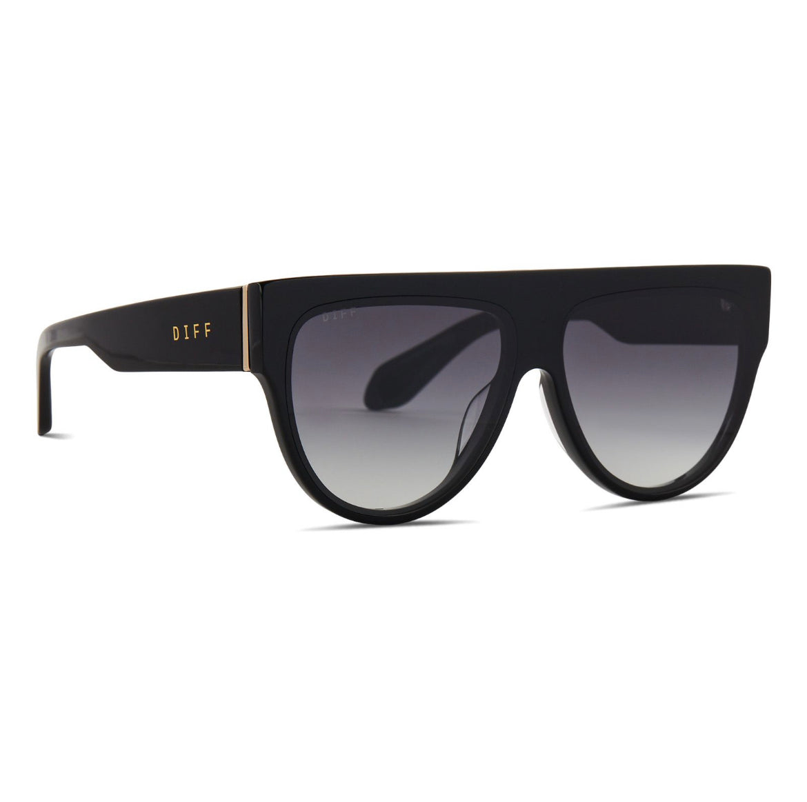 DIFF Eyewear Georgie Black + Grey Gradient Sunglasses – Jonah Brown ...